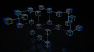 What is a data room represented by a graphic of data linking together virtually